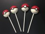 1217 Pokeball 1.5 Inch Round Chocolate Lollipop Mold 1217 Pokeball 1.5 Inch Round Chocolate Lollipop Mold